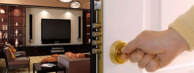 Cerradura multipunto de alta seguridad instalada en chalet de Ciudalcampo, San Sebastián de los Reyes